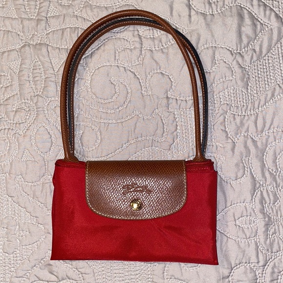 Longchamp Medium Le Pliage - Red - Picture 7 of 10